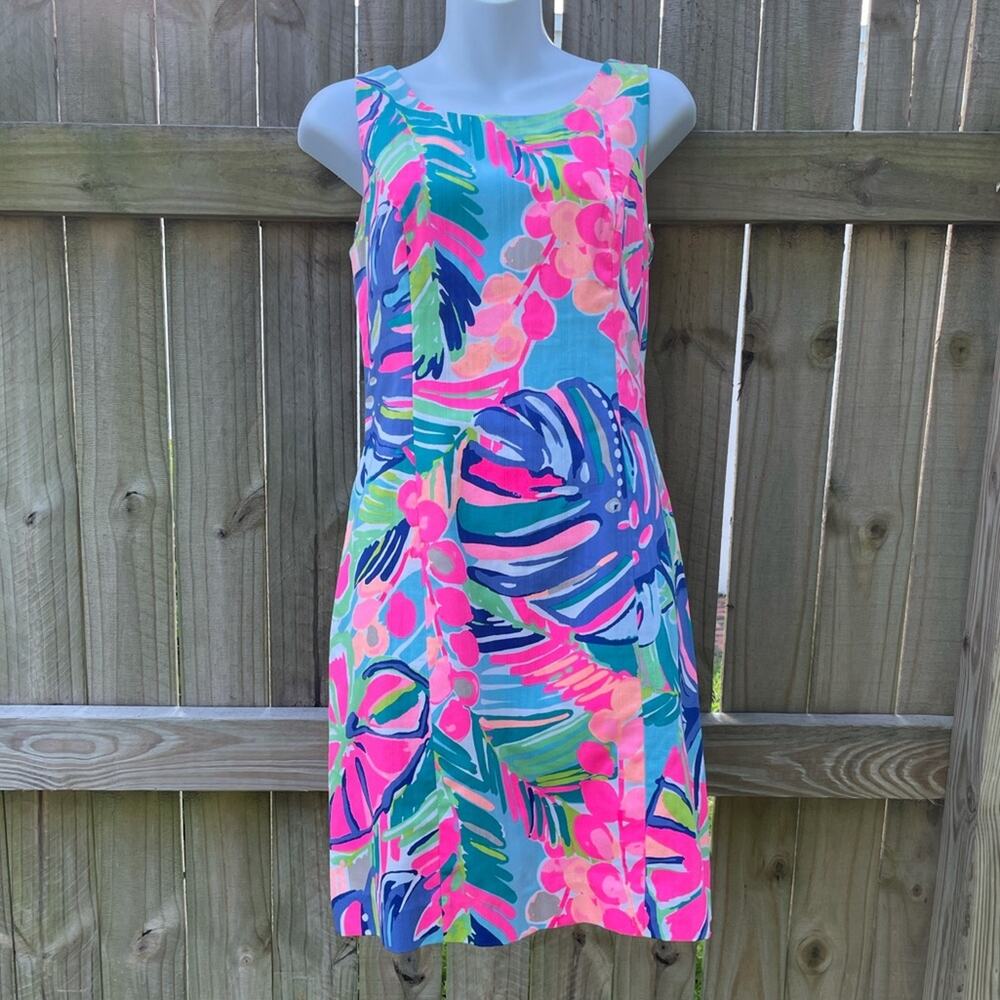 NWT Lilly Pulitzer Cathy Shift dress Exotic Garden